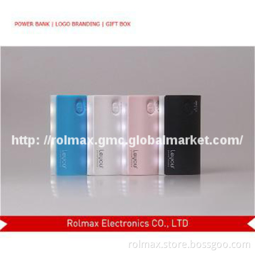 rechargeable power bank charger
